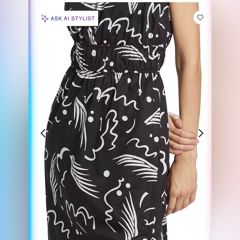 Rails Selani One-Shoulder Midi Dress - Tahiti Night - Picture 5 of 6